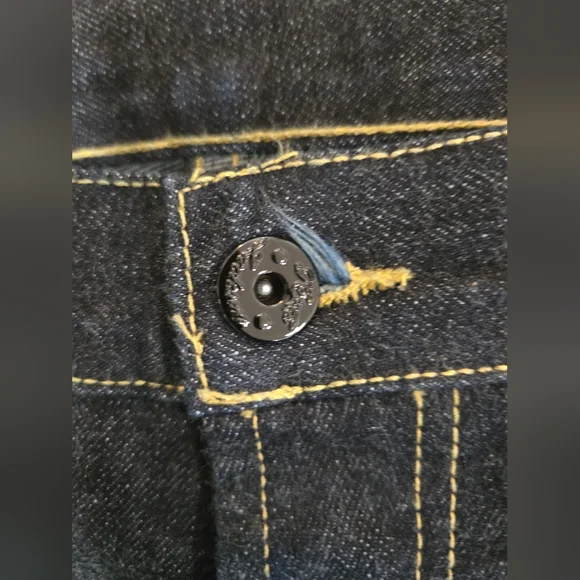 Hoyle Jackson selvedge denim jeans 31 Made in USA Button Fly